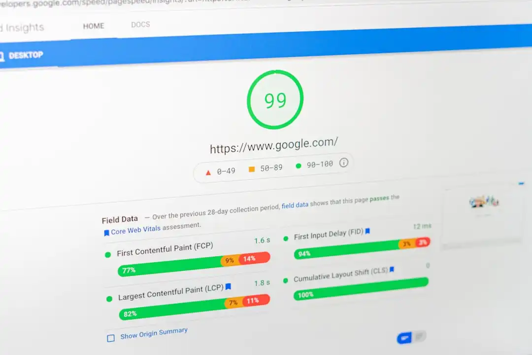 Weboldal sebességmérő eszközök